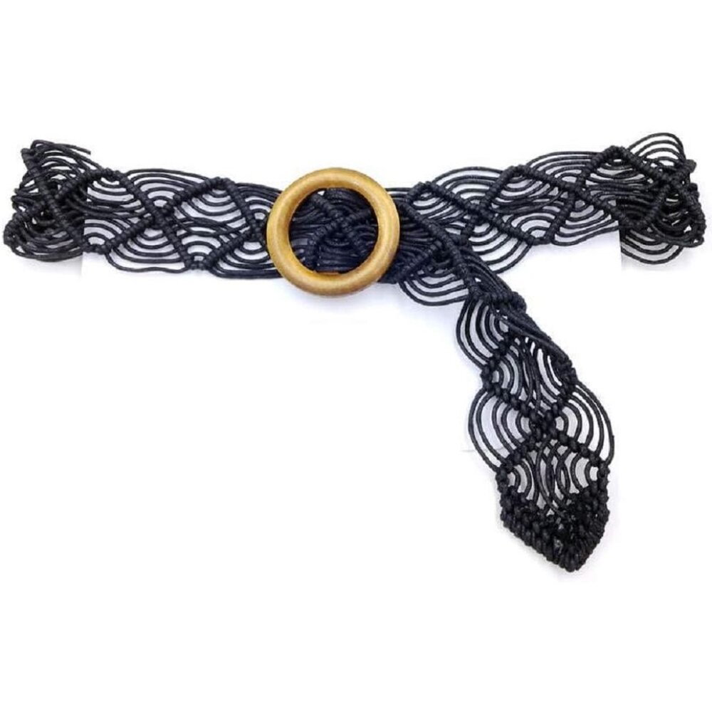 Women's Bohemian Style Rope Braid Waist Belt